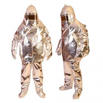 İtfaiyeci Alüminize Yangına Yaklaşma Elbiseleri