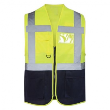 Mühendis Yeleği Sarı Lacivert