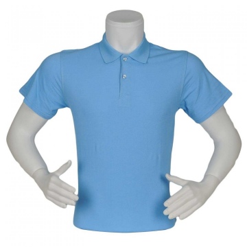 Polo Yaka Havai Mavi Lakos Tişört