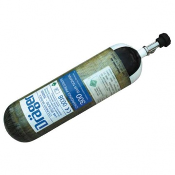 Solunum Tüpü Karbon Fiber Kompozit Silindir 6.8LT / 300 Bar